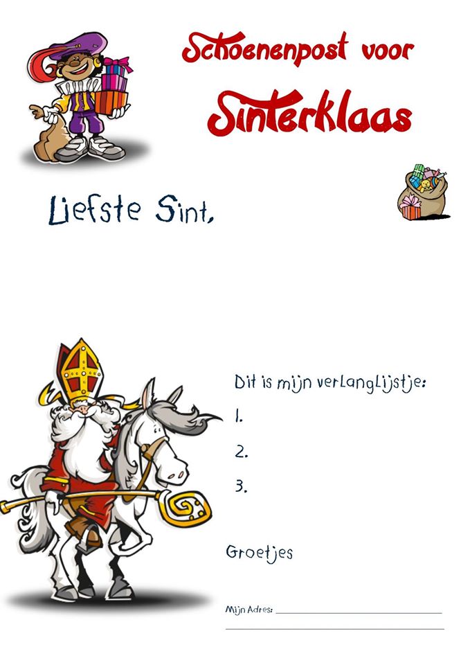 pin Humaan Zonder Stuur een brief aan Sinterklaas • Keramiek in Kleur Heerenveen