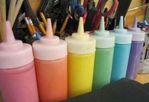 Alle kleuren verf